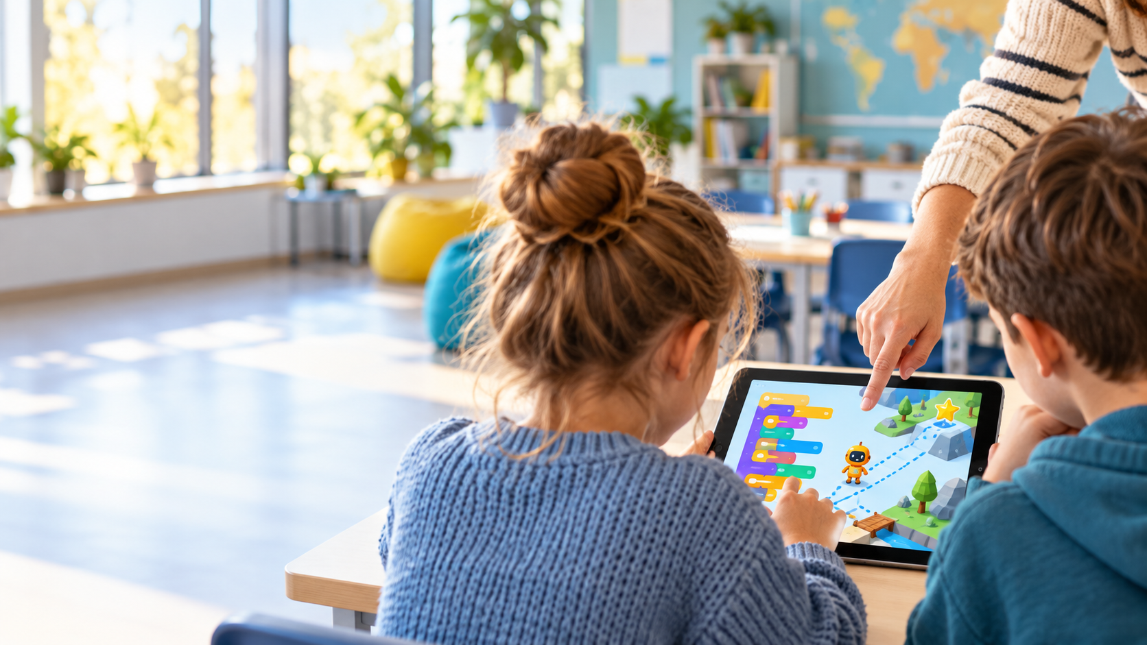 iPad programėlės, skirtos mokyti programuoti